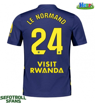 Atletico Madrid Robin Le Normand #24 Bortatröja 2025-26 Kortärmad